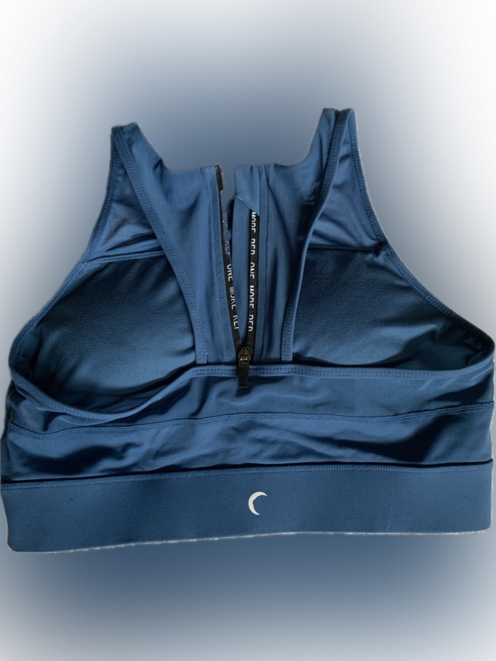 ZYIA All star mesh racer back Sports Bra - Navy Blue